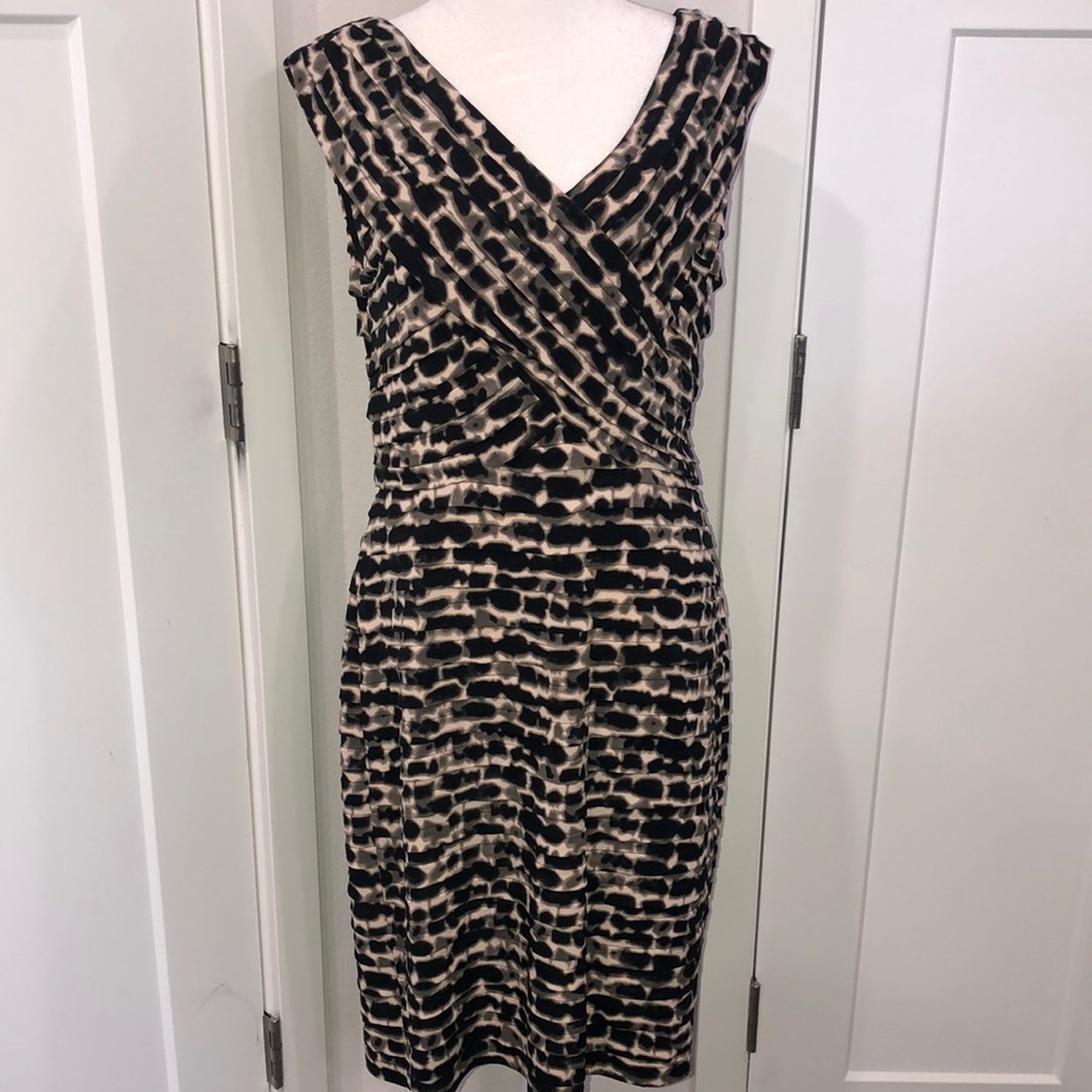 Adrianna Pepell| Midi dress| Women’s| Size 14-Leopard print, safari animal print - Picture 1 of 12